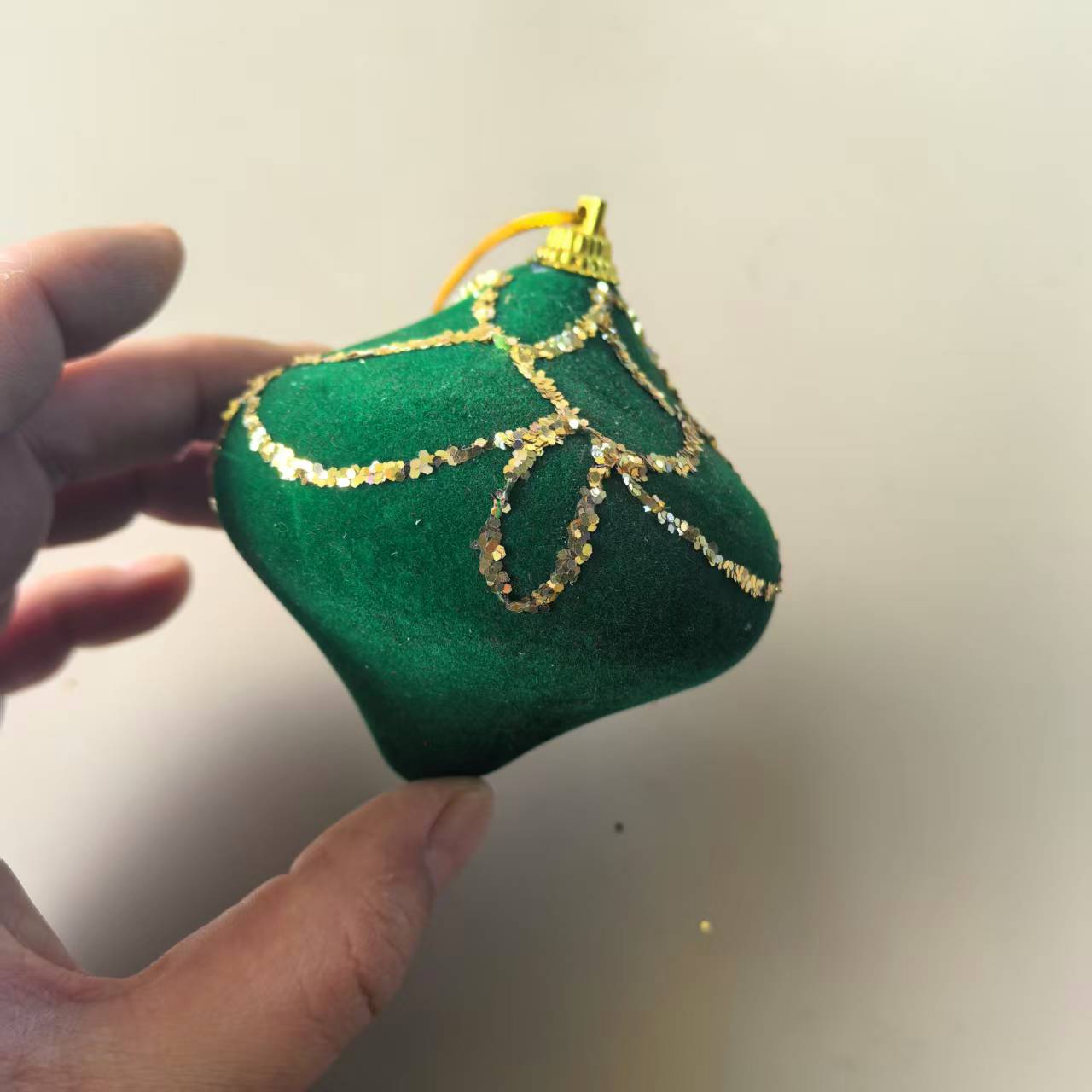 flocked Christmas decorative ball - Image 14